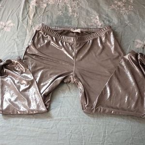 PH8 Shimmering Metallic Crop Leggin Pant